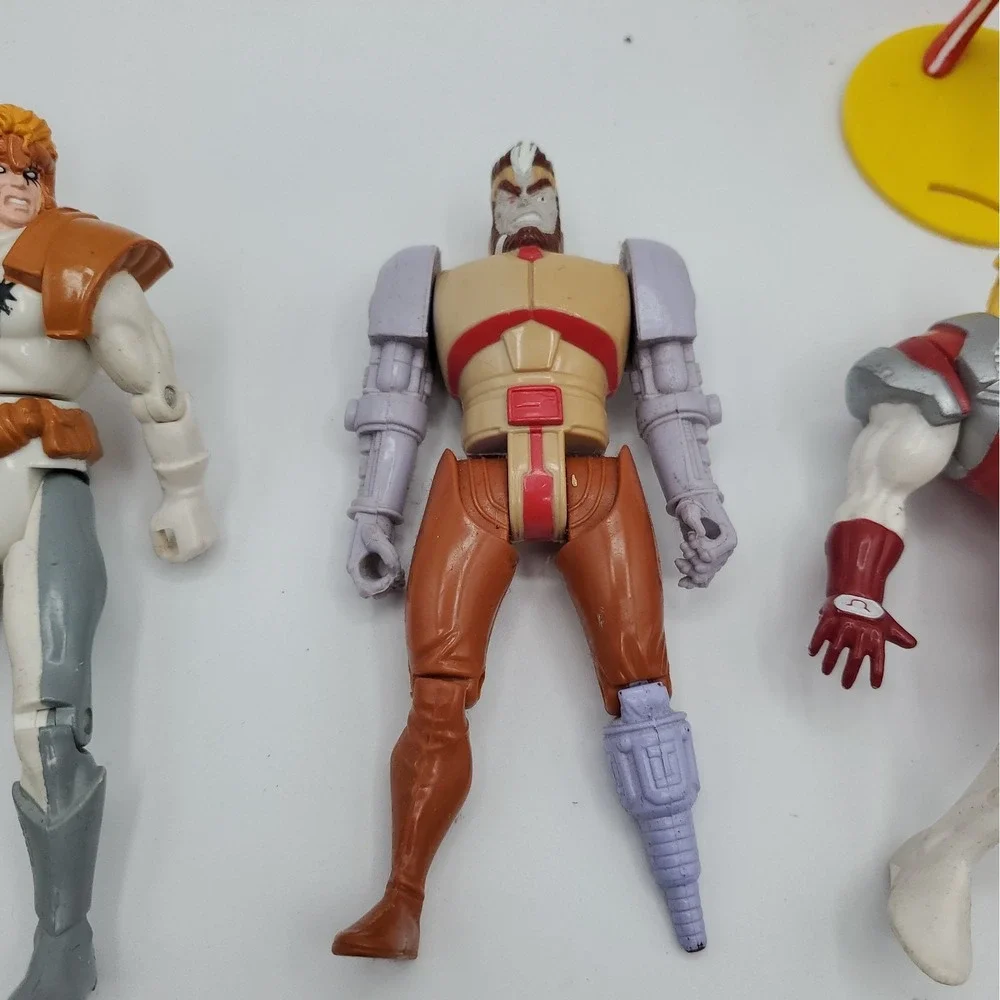 Vintage 1990s Toy Biz Marvel X-Men DC Action Figure Lot 11 Figures